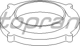 Отбойник амортизатора TOPRAN 206 042