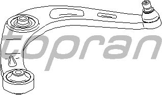 Важіль підвіски TOPRAN 720 206