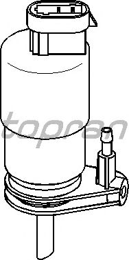 Насос омывателя TOPRAN 700 155
