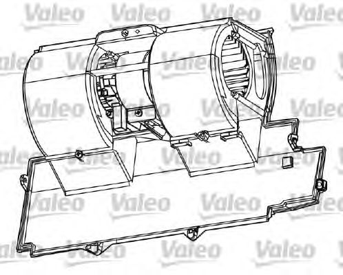 Вентилятор салона VALEO 698511