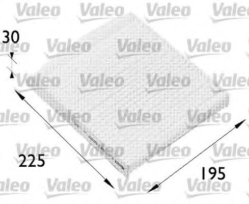 Фильтр салона VALEO 698512