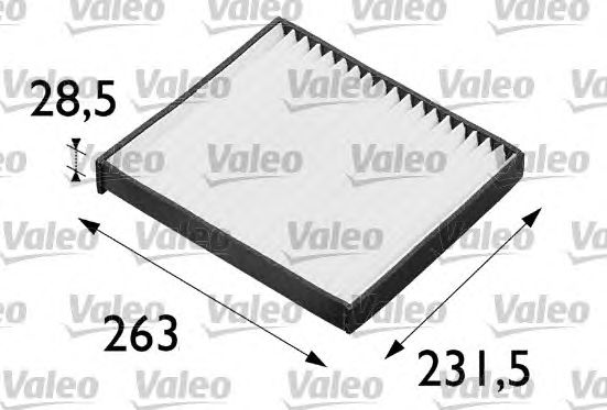 Фильтр салона VALEO 698663