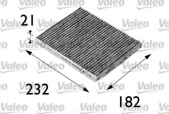 Фильтр салона VALEO 698692