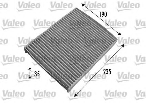 Фильтр салона VALEO 698693