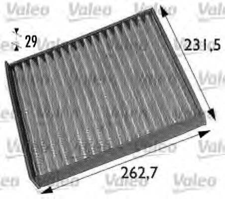Фільтр салону VALEO 698708