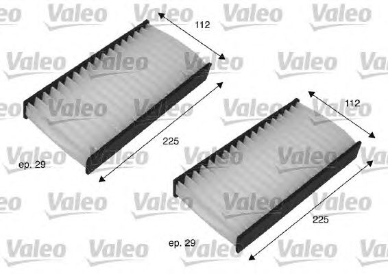 Фильтр салона VALEO 698735