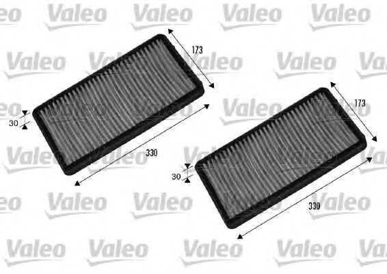 Фильтр салона VALEO 698857