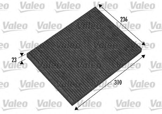 Фильтр салона VALEO 698865