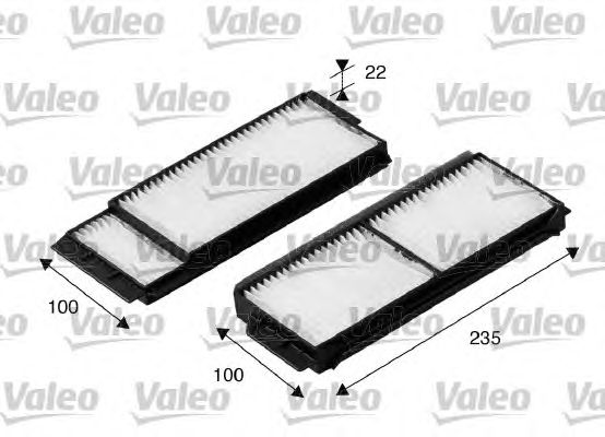 Фільтр салону VALEO 698892