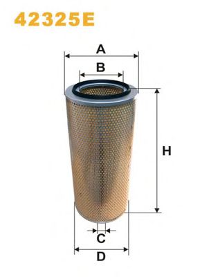 Воздушный фильтр WIX FILTERS 42325E