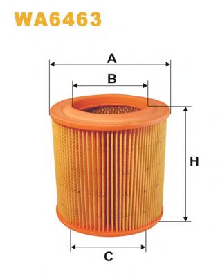 Воздушный фильтр WIX FILTERS WA6463