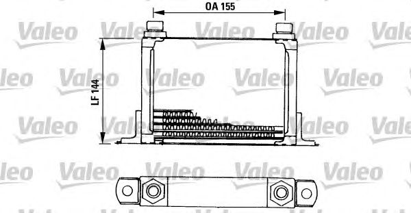 Масляный радиатор VALEO 816666