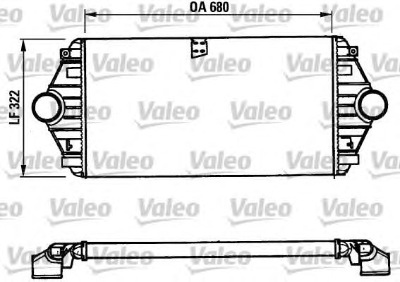 Интеркулер VALEO 816851