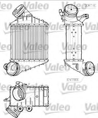 Интеркулер VALEO 817555