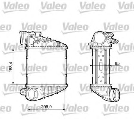 Интеркулер VALEO 817653
