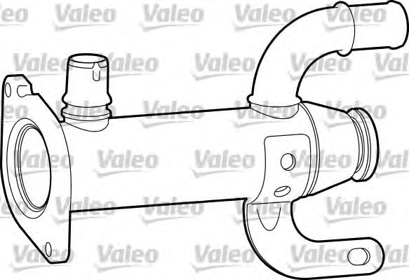 Радиатор, рециркуляция ОГ VALEO 817753