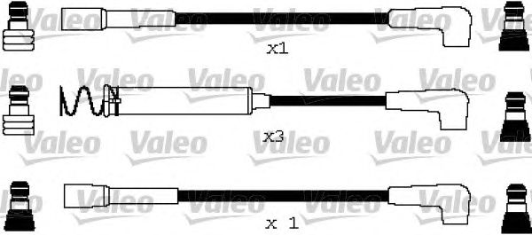 Комплект высоковольтных проводов VALEO 346670