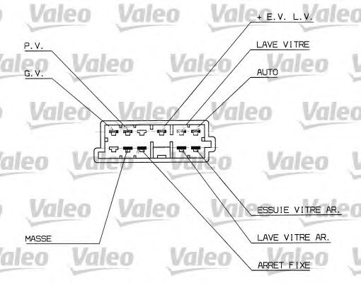 Подрулевой переключатель VALEO 251314