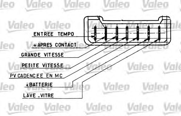 Подрулевой переключатель VALEO 251334