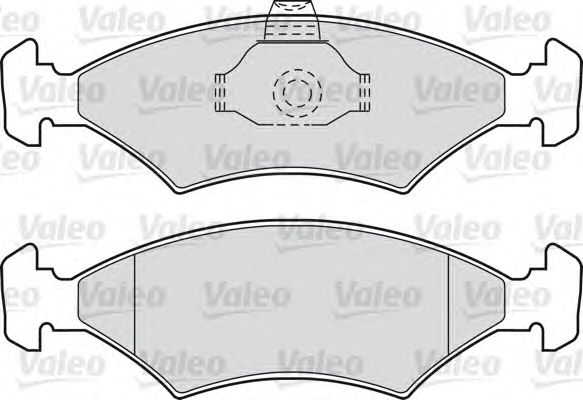 Тормозные колодки VALEO 598042