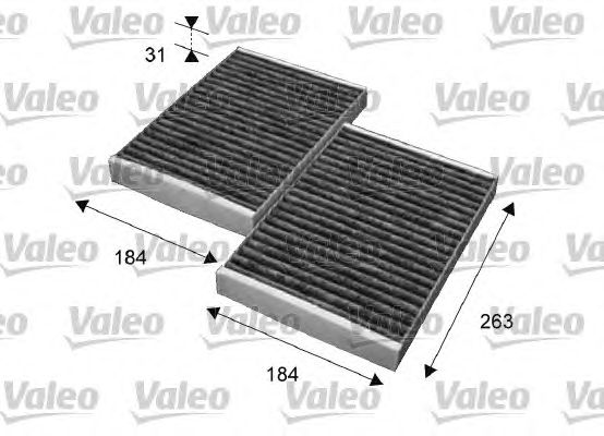 Фильтр салона VALEO 715643