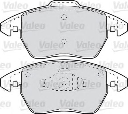 Тормозные колодки VALEO 598715