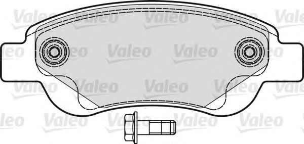 Тормозные колодки VALEO 598718