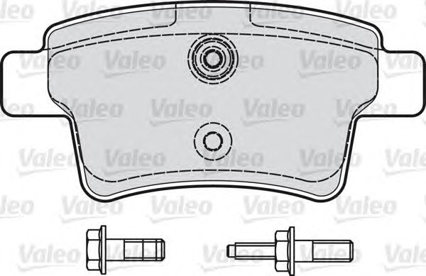 Тормозные колодки VALEO 598936