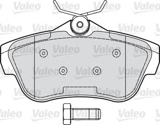 Тормозные колодки VALEO 601039
