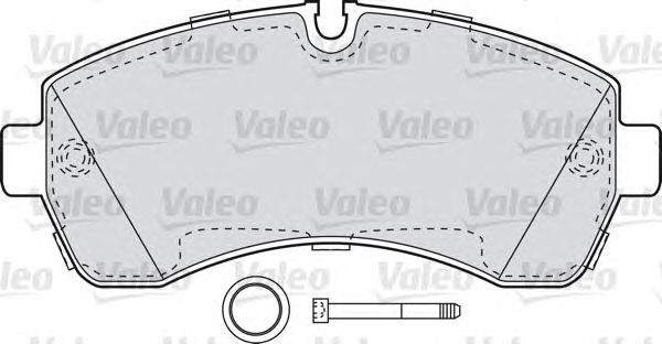 Тормозные колодки VALEO 598881