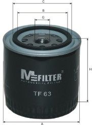 Масляный фильтр MFILTER TF 63