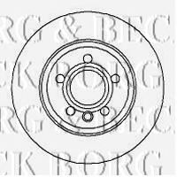 Гальмівний диск BORG & BECK BBD4278
