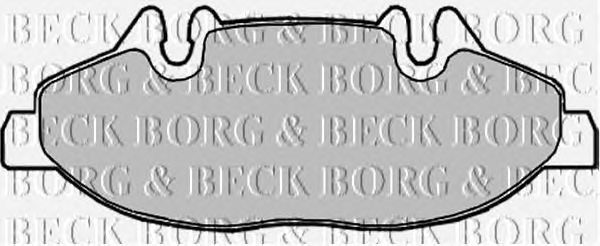 Тормозные колодки BORG & BECK BBP1949