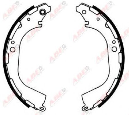 Тормозные колодки ABE C01045ABE