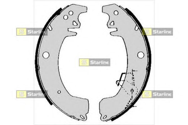 Тормозные колодки STARLINE BC 05090