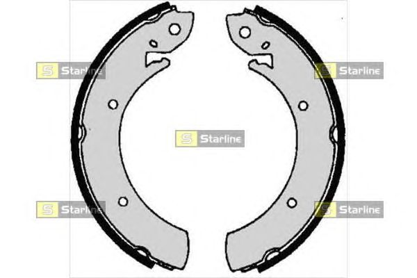 Тормозные колодки STARLINE BC 06070