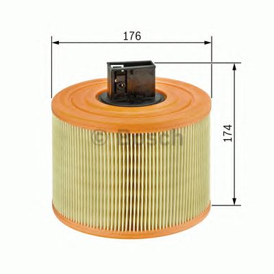 Воздушный фильтр BOSCH F 026 400 029