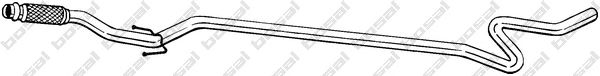 Труба выхлопного газа BOSAL 975-619