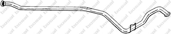 Труба выхлопного газа BOSAL 925-507