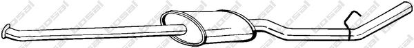 Резонатор BOSAL 284-079