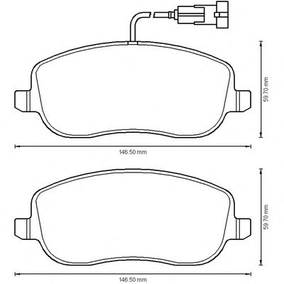 Гальмівні колодки BENDIX 573217B