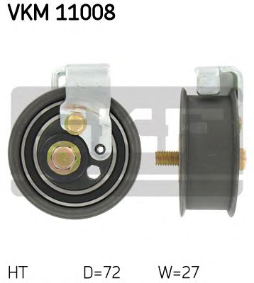 Натяжной ролик ремня ГРМ SKF VKM 11008