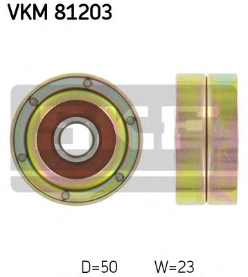 Направляющий / паразитный ролик ремня ГРМ SKF VKM 81203