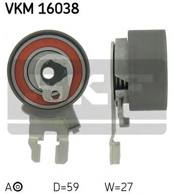 Натяжной ролик ремня ГРМ SKF VKM 16038