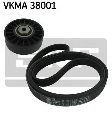 Комплект поликлинового ремня SKF VKMA 38001