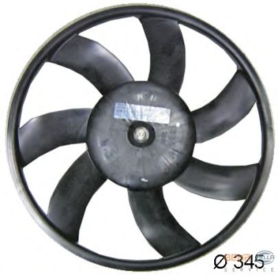 Вентилятор охлаждения HELLA 8EW 351 041-651
