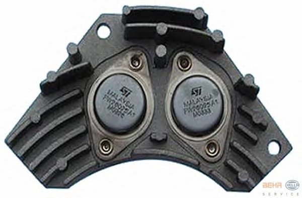 Регулятор, вентилятор салону HELLA 5HL 351 321-601