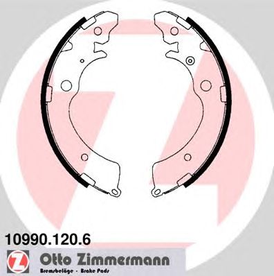 Тормозные колодки ZIMMERMANN 10990.120.6