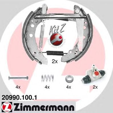 Тормозные колодки ZIMMERMANN 20990.100.1