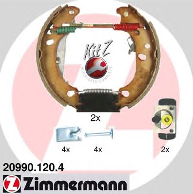 Тормозные колодки ZIMMERMANN 20990.120.4